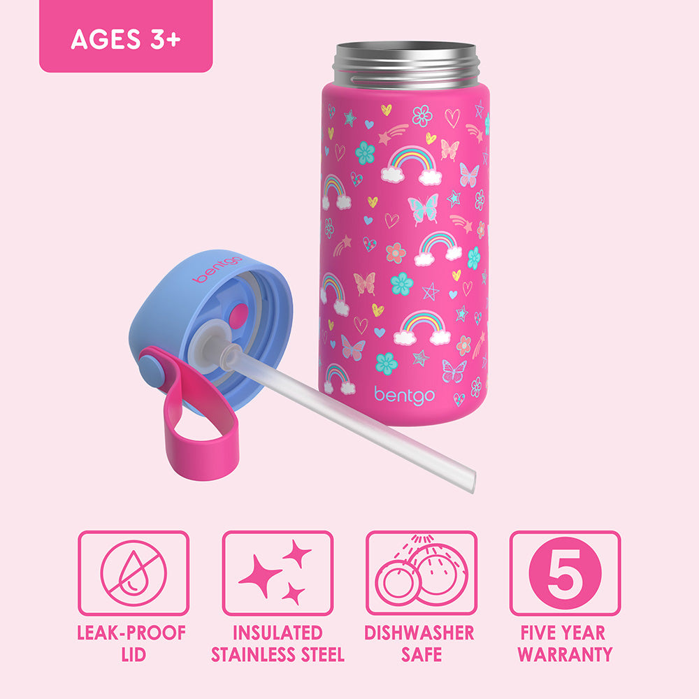 Bentgo Kids Stainless Steel Insulated Water Bottle - Image 13