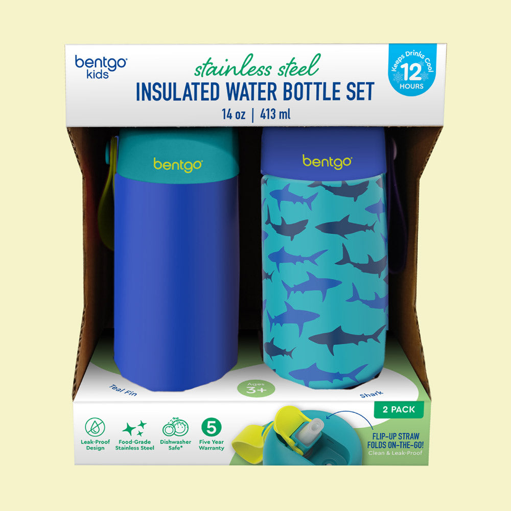 Bentgo Kids Stainless Steel Insulated Water Bottle (2-Pack) - Image 14
