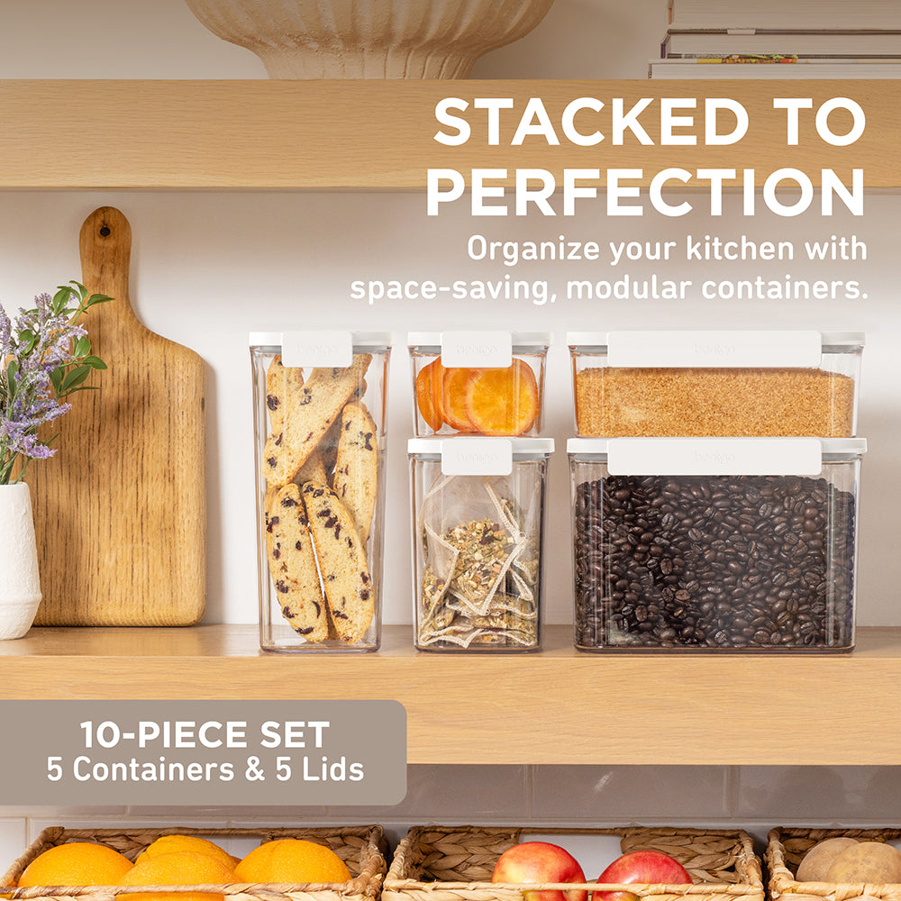 Bentgo Pantry Airtight Dry Food Storage Containers (10-pcs) - Image 2