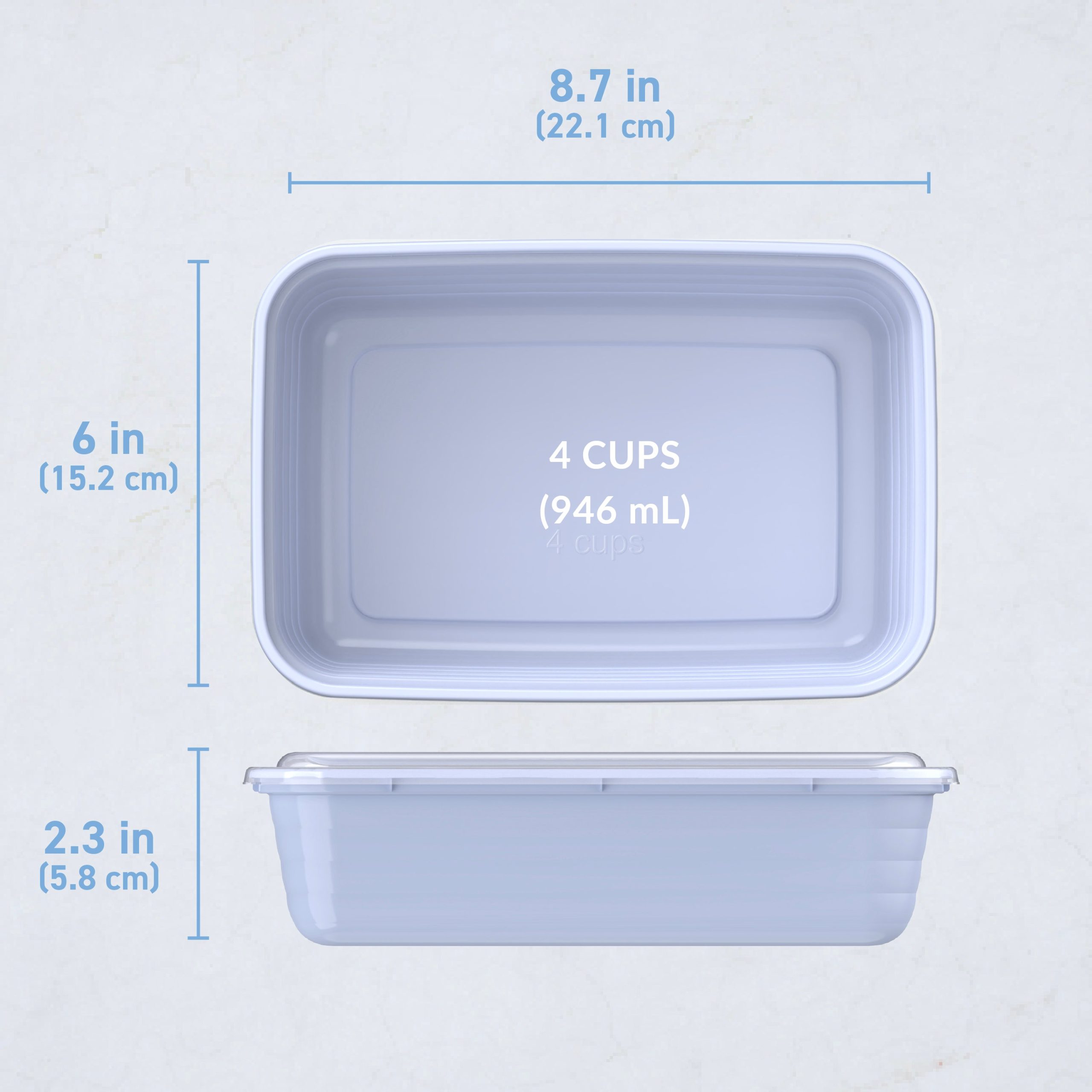 Bentgo Prep 1-Compartment Meal Prep Containers (20-Piece) - Image 15